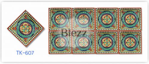 Blezz Tile Handmade Series - Paint&Drop code TK607 Pattern